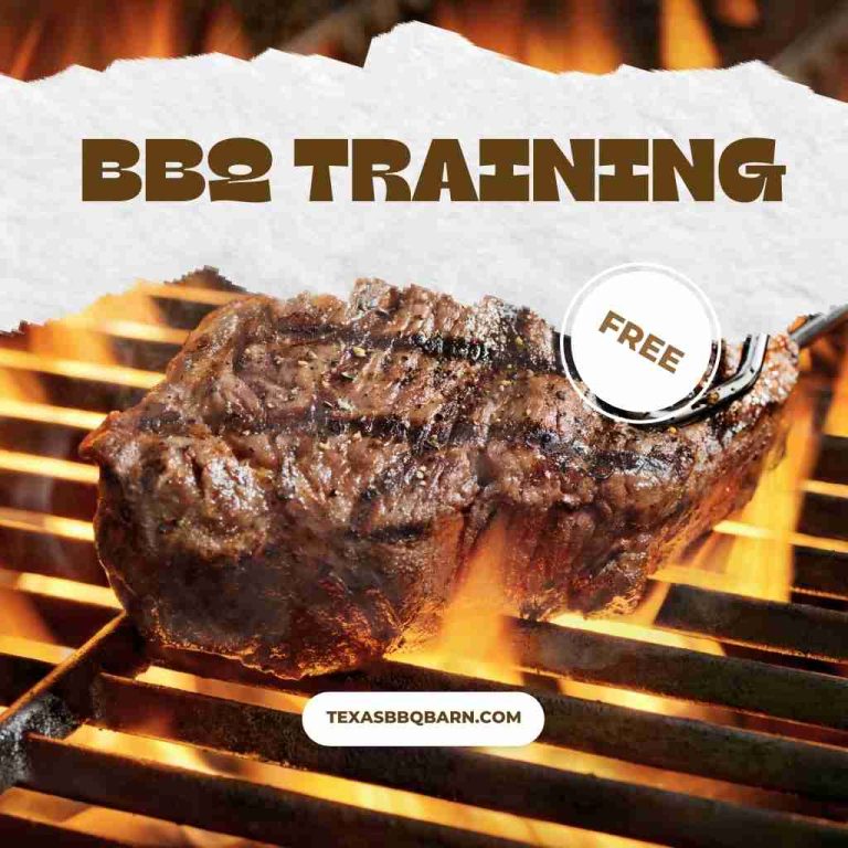 Free Cooking BBQ training