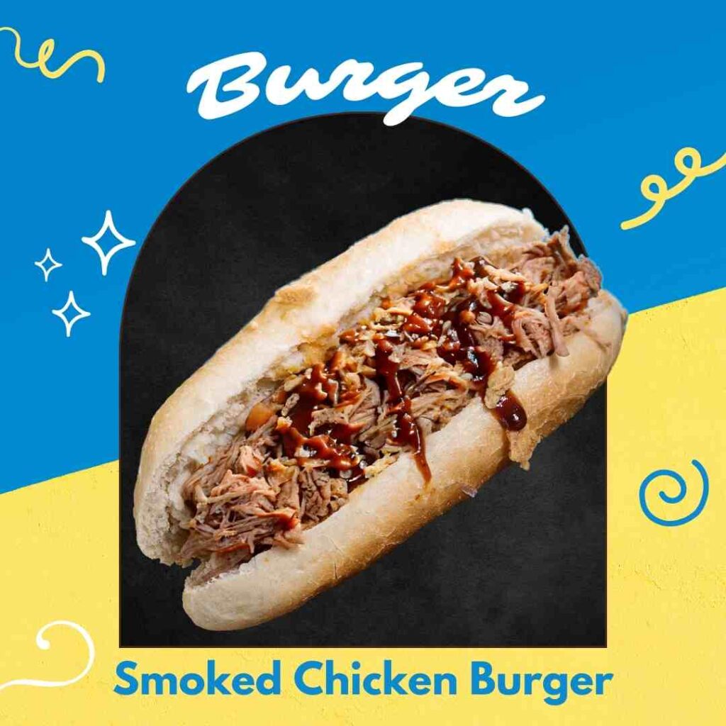 Smoked Chicken Burger