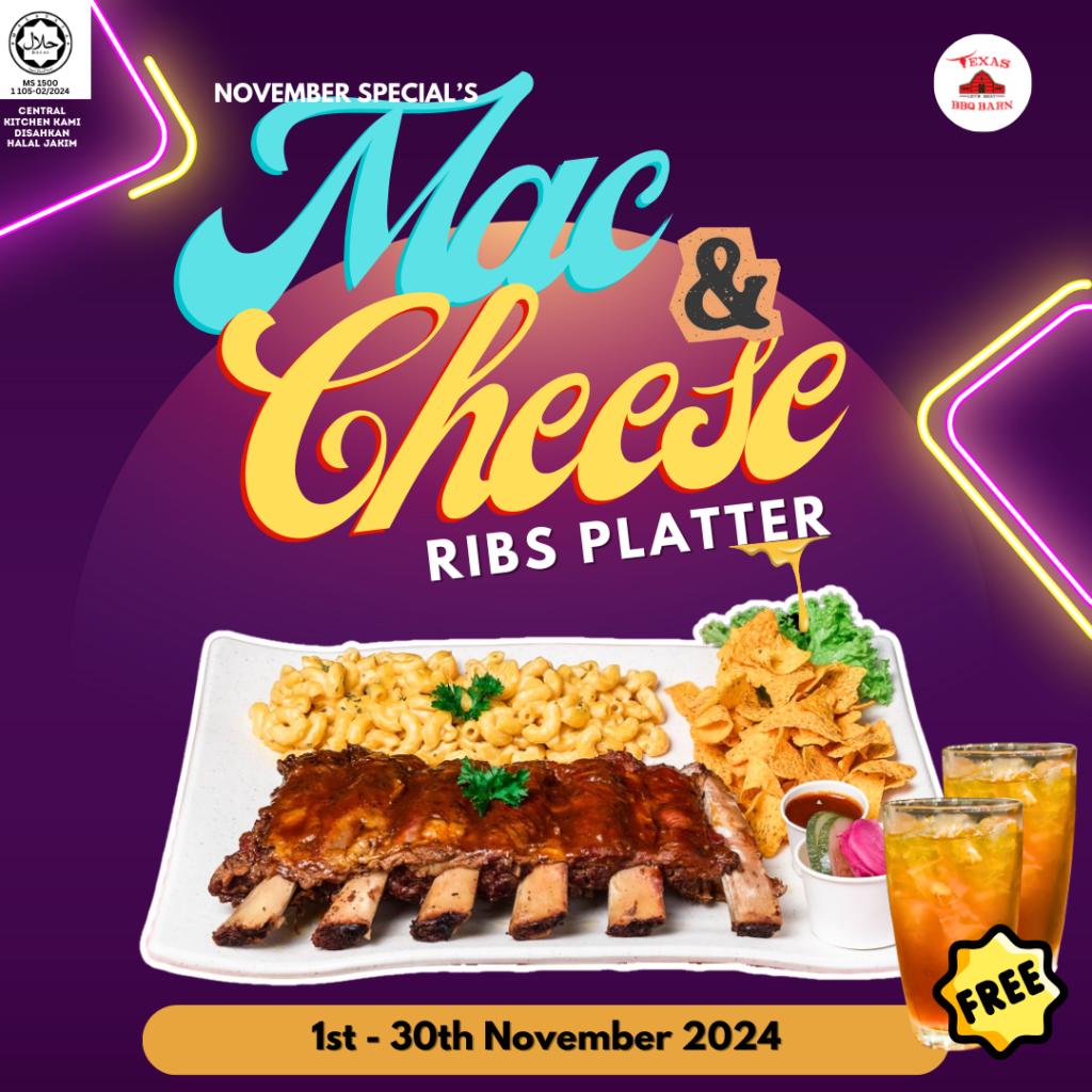 macncheese, smokedribs, bestsmokedribsintown, bestwesterninkl, bbqcyberjaya, bbqkl, bestbbqinkl,